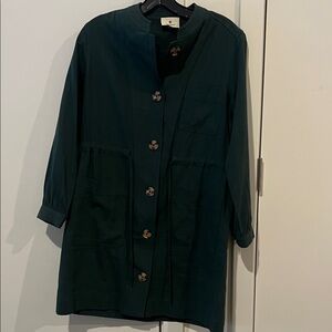 Tuckernuck Dark Green Long Sleeve Dress